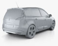 Renault Scenic 2010 3D-Modell