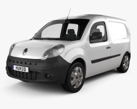 Renault Kangoo Van 1 Side Door 2014 3D model