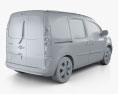 Renault Kangoo Van 1 Side Door 2014 Modello 3D