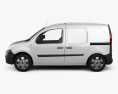 Renault Kangoo Van 2 Side Doors 2014 3D模型 侧视图