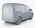 Renault Kangoo Van 2 Side Doors 2014 3D模型