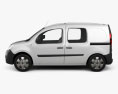 Renault Kangoo Van 2 Side Doors Glazed 2014 3D模型 侧视图