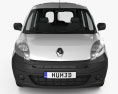 Renault Kangoo Van 2 Side Doors Glazed 2014 3d model front view