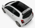 Renault Twingo RS 2012 3d model top view