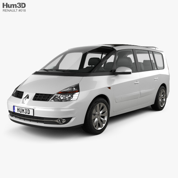 Renault Grand Espace 2014 3D model