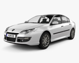 Renault Laguna 2014 3Dモデル