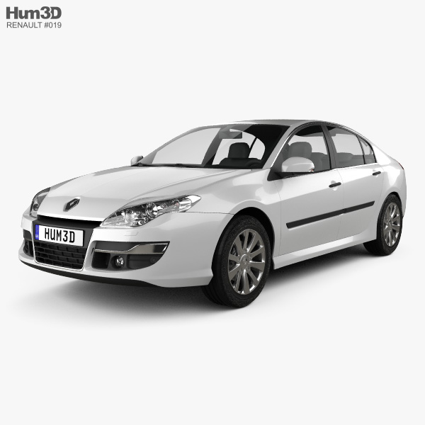 Renault Laguna 2014 3Dモデル