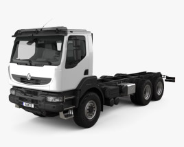 Renault Kerax Chassis 2013 3D model
