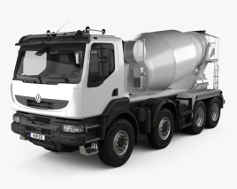 Renault Kerax Mixer Truck 2013 3D model