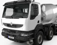 Renault Kerax Mixer Truck 2013 3d model