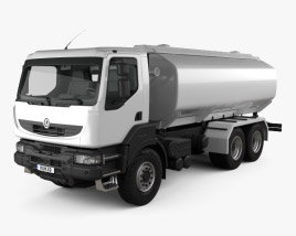 Renault Kerax Tanker Truck 2013 3D model
