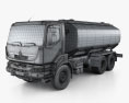 Renault Kerax Tanker Truck 2013 3d model wire render