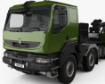 Renault Kerax Military Crane 2013 3d model