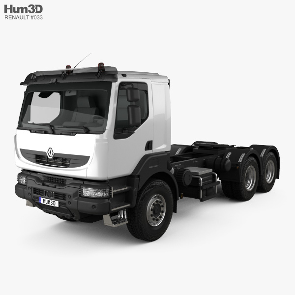 Renault Kerax Tractor Truck 2013 3D model