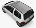 Renault Twingo 2007 3D модель top view