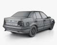 Renault 19 Sedán 1988 Modelo 3D