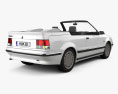 Renault 19 敞篷车 1988 3D模型 后视图