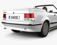 Renault 19 敞篷车 1988 3D模型