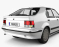 Renault 19 5 puertas hatchback 1988 Modelo 3D