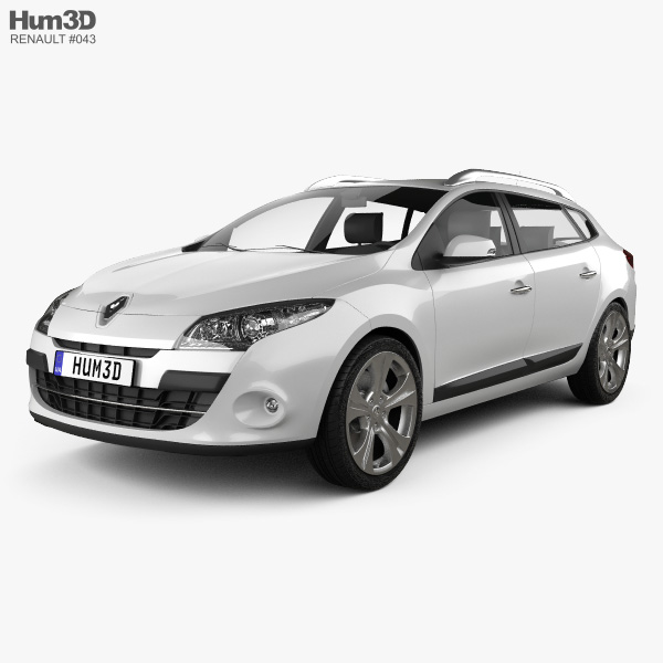 Renault Megane Estate 2013 3D model