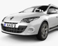 Renault Megane Estate 2013 3Dモデル