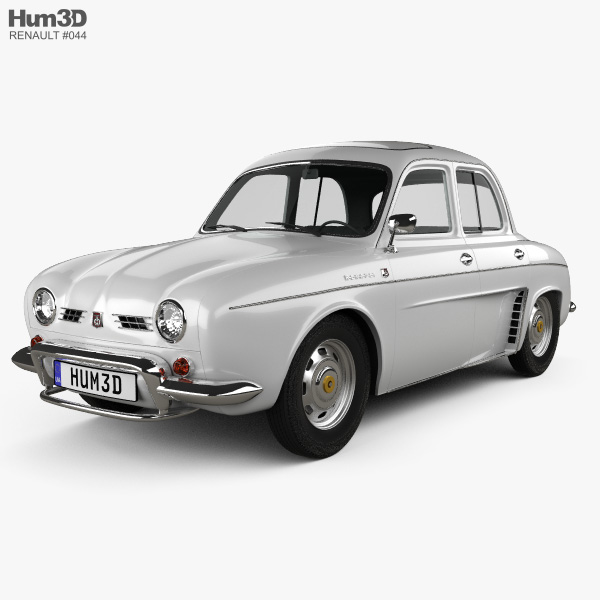Renault Ondine (Dauphine) 1956-1967 3D model