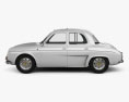 Renault Ondine (Dauphine) 1956-1967 Modelo 3D vista lateral