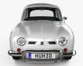 Renault Ondine (Dauphine) 1956-1967 Modelo 3D vista frontal
