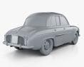 Renault Ondine (Dauphine) 1956-1967 Modelo 3D
