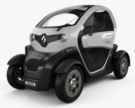 3D model of Renault Twizy 2015