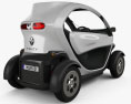Renault Twizy 2015 3d model back view