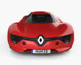 Renault DeZir 2015 3D模型 正面图