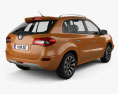 Renault Koleos 2014 3D модель back view
