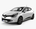 Renault Clio IV 2016 3D-Modell