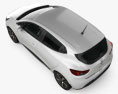 Renault Clio IV 2016 3D-Modell Draufsicht
