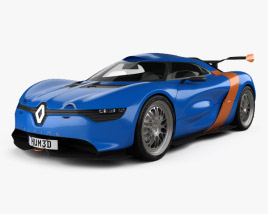 Renault Alpine A110-50 2014 3D model