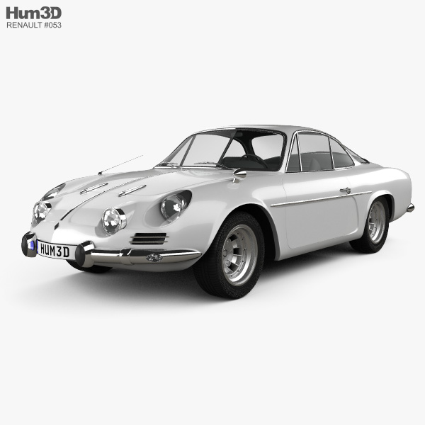 Renault Alpine A110 1970 3D model