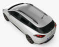 Renault Clio IV Estate 2016 3D модель top view
