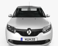 Renault Symbol (Logan) 2015 3d model front view