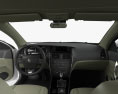 Renault Latitude com interior 2013 Modelo 3d dashboard