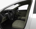 Renault Latitude with HQ interior 2014 3d model seats
