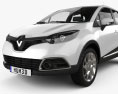 Renault Captur 2016 3d model