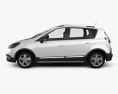 Renault Scenic XMOD 2016 3d model side view