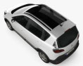Renault Scenic XMOD 2016 3D-Modell Draufsicht