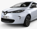 Renault Zoe 2015 3d model