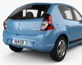Renault Sandero 2012 3D模型