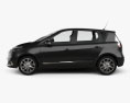 Renault Scenic 2016 3d model side view