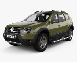 3D model of Renault Duster (BR) 2013