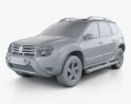 Renault Duster (BR) 2013 3d model clay render