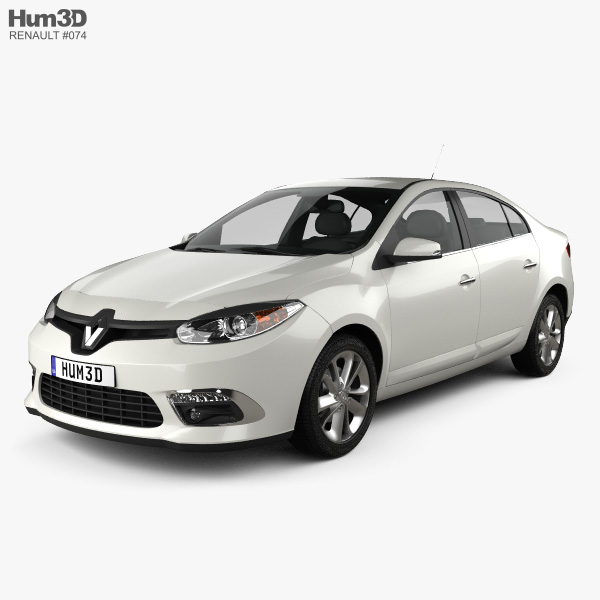 Renault Fluence 2015 3D model